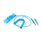 静電気対策用品 リスト・フットストラップ ＴＲＵＳＣＯ　リストストラップ　コード有効長１．８ｍ　  (WS-A)