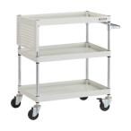 ショッピングPSハンガー トラスコ ファルコンワゴン 750X500 短パネル付 W色 FAW-973PS-W