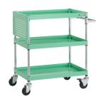 ショッピングPSハンガー トラスコ ファルコンワゴン 750X500 短パネル付 YG色 FAW-973PS-YG