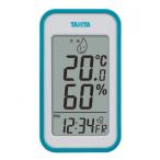 タニタ デジタル温湿度計 ブルー BOVQ103