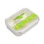 タケヤ化学工業 お弁当箱 透明フタ リーフレットタイトランチ