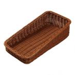 トーダイ PPベーカリーバスケット 斜め  ブラウン 20型 WBS8801