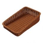 トーダイ PPベーカリーバスケット 斜め  ブラウン 25型 WBS8802