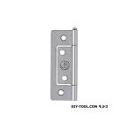  есть es есть es шарнир серебряный 60mm TS-114