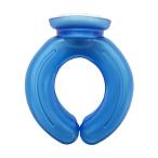 高森コーキ 瞬冷感アイスリング ネッククーラー ブルー ブルー NCR-01BL 1個