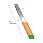 ツボサン 組ヤスリ５本組平中目 223 x 94 x 14 mm HI005-02