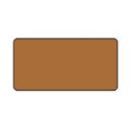 ユニット配管ステッカー茶色無地（