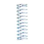 和気産業 ユニクロメッキ押バネ 線径0.8mmＸ外径8mmＸ自由長25mm SR-707 1個