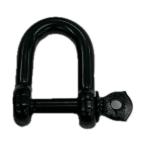 和気産業 ネジシャックル 黒 ブラック 6mm BK-1035 1個