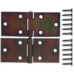 ノーブランド 横長丁番 ジャーマンブロンズメッキ 規格：38mm VF-009 2セット