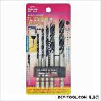 SUNUP 中グリドリル 6.35mm六角軸    5PC