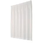 ユニベール ミラーレースカーテン ベルーイレース ホワイト 幅100×丈118ｃｍ 2枚組