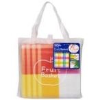 大和物産 クッションレジャーシート フルーツチェック バッグ付き 2畳 4~5人用