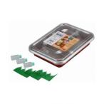 大和物産 フィーリング ディッシュパック 特大 仕切り付 約238x192x36mm