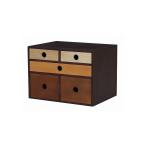 Maronie マロニエ 小物チェスト(3段5杯) 幅350×奥行270×高さ255mm 77-300