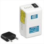 ヤザワ 海外旅行用変圧器240V1000W 白 約W51mm×H82mm×D42mm HTD240V1000W