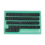 アルマーク 差替式ゴム印ユニラバーＦ−８（８ｍｍ）数字・漢字セット