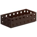 Yahoo! Yahoo!ショッピング(ヤフー ショッピング)吉川国工業所 小物入れ 収納ケース ブリックス ブラウン 9007