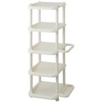 吉川国工業所 シューズストレージ アイボリー 幅35.5×奥行31×高さ87cm 1個