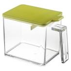 山崎実業 アクア 調味料ストッカー L グリーン 幅9×奥行15×高さ11cm