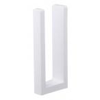 山崎実業 ストッパー付マグネットキッチンペーパーホルダー タワー ホワイト 3398