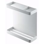 山崎実業 マグネットラップホルダー タワー ホワイト 7121