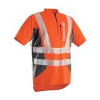 ※法人専用品※ハスクバーナ・ゼノア T-シャツ テクニカル ハイビズ(半袖)XL H596303958 1点