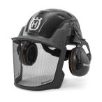 ※法人専用品※ハスクバーナ・ゼノア 林業用防護ヘルメット ヘルメットテクニカル グレー 537644603 1個