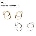 Yahoo! Yahoo!ショッピング(ヤフー ショッピング)ヘイ ピアス Hei レディース drawing line earring ドローイング ライン イヤリング GOLD ゴールド WHITE ホワイト 韓国アクセサリー 452843 ACC