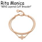 Yahoo! Yahoo!ショッピング(ヤフー ショッピング)リタモニカ ブレスレット Rita Monica BENI Layered Cuff Bracelet ベニ レイヤード カフ ブレスレット ROSE GOLD 韓国アクセサリー 300576308 ACC