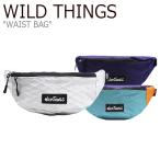 Yahoo! Yahoo!ショッピング(ヤフー ショッピング)ワイルド シングス ボディバッグ WILD THINGS WAIST BAG ウエスト バッグ WHITE ホワイト PURPLE パープル MULTI マルチ WTA192MAC06/07/08 バッグ