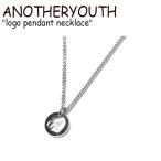 Yahoo! Yahoo!ショッピング(ヤフー ショッピング)アナザーユース ネックレス ANOTHERYOUTH メンズ レディース logo pendant necklace ロゴ ペンダント ネックレス SILVER シルバー 韓国アクセサリー lgpdnk ACC