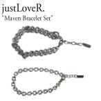 ジャストラバー ブレスレット justLoveR. レディース Maven Bracelet Set メイヴェン ブレスレット セット SILVER シルバー 韓国アクセサリー 6823743352 ACC
