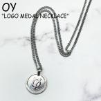 オーワイ ネックレス OY メンズ レディース LOGO MEDAL NECKLACE ロゴ メダル ネックレス SILVER シルバー 韓国アクセサリー lgmtnk ACC