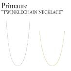 プリモテ ネックレス primaute TWINKLECHAIN NECKLACE トゥウィンクルチェーンネックレス GOLD ゴールド SILVER シルバー 韓国アクセサリー 1248066 ACC
