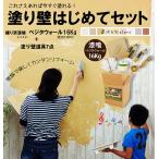 ベジタウォール 塗り壁はじめてセット DIY 漆喰＋道具7点ビギナーセット