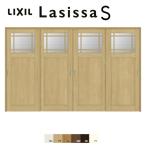 ショッピングfk07 【旧仕様】 可動間仕切り 引き違い戸 4枚建 引戸上吊方式 ラシッサS ガラスタイプ LGJ ケーシング付枠 3220/3223 リクシル 室内引戸 引違い戸 リフォーム