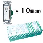 パナソニック WTF19313WK　埋込アースターミナル付接地コンセント 1箱(10個)
