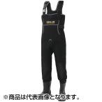エクセル(X'SELL) OHJI クロロプレーンウェダー（フェルトピンソール 中丸）約4ｍｍ厚 3L ブラック OH-006P ウェイダー ウェダー ウエダー 胴長 防水