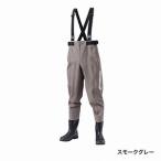 シマノ(SHIMANO) ハイパーウェーダー ウエストハイ・カットフェルトソール 3L 27.5-28.5 スモークグレー FF-051T ウェイダー ウェダー ウエダー 胴長 防水