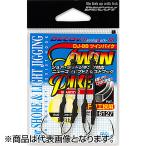 カツイチ(Katsuichi) デコイ ツインパイク #4/0 TIN(Aqua Block) DJ-88