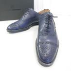 13AW 13FW uniform experiment ユニフォームエクスペリメント STRIGHT TIP STUDS SHOES レザー スタッズ シューズ NAVY/NAVY 27cm