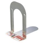 ステンレスブックスタンド　/ステーショナリー/事務用品/文具/景品/粗品/ノベルティ　★ロット割れ不可　12個単位でご注文願います　240個単位で送料無料