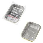 アルミプレートBBQ 角型2P　/アウトドア/行楽/ピクニック/レジャー/最安/景品/粗品　★ロット割れ不可　120個単位でご注文願います　240個単位で送料無料