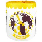 アニマルシリーズ1ロール キリン　/おもしろ/動物/トイレットペーパー/トイレットロール/景品/粗品/販促品　★ロット割れ不可　100個単位でご注文願います