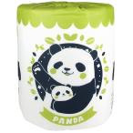 アニマルシリーズ1ロール パンダ　/おもしろ/動物/トイレットペーパー/トイレットロール/景品/粗品/販促品　★ロット割れ不可　100個単位でご注文願います