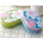 さくらキッチンスポンジ 1コ入　/春/ギフト/景品/粗品/販促品/プレゼント　★ロット割れ不可　120個以上でご注文願います　520個以上で送料無料