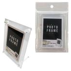 フォトフレーム チェキ用透明　/インテリア雑貨/思い出/記念/写真立て/景品/粗品　★ロット割れ不可　12個単位でご注文願います　240個単位で送料無料
