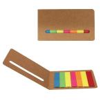 7色フィルム付箋セット　/ステーショナリー/文具/事務用品/景品/粗品/ノベルティ/プレゼント　★840個以上で送料無料