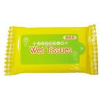ノンアルコールタイプ ハンディウェットティッシュ10枚　/衛生/清掃/掃除/ティッシュ/景品/粗品/ノベルティ/販促品/プレゼント　★800個以上で送料無料